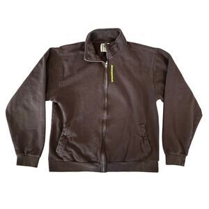 Rossignal Ski Quarter Zip Black Pullover Sweatshirt Large